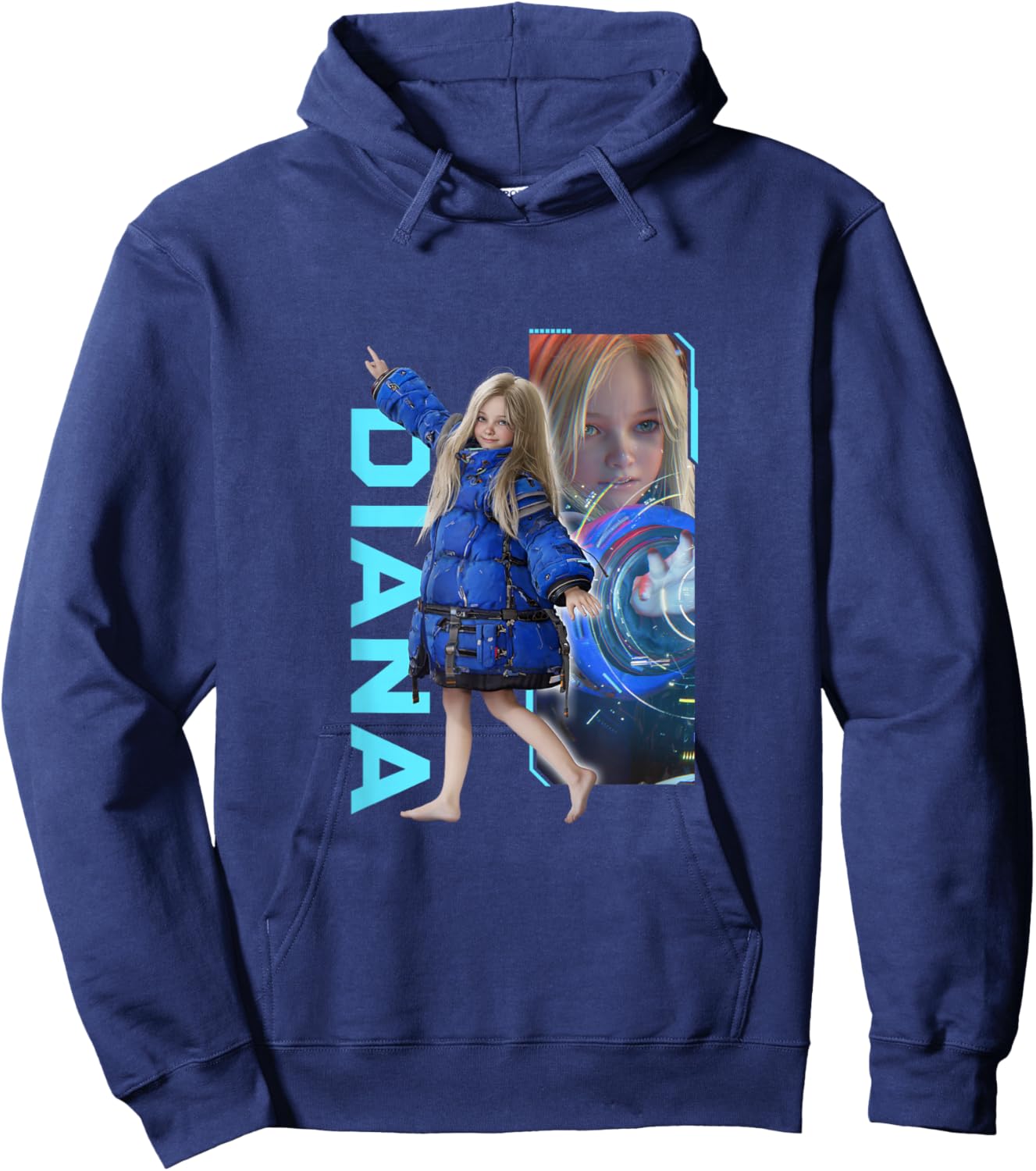 PRAGMATA Diana -FP Hoodie - Hoodie | Navy