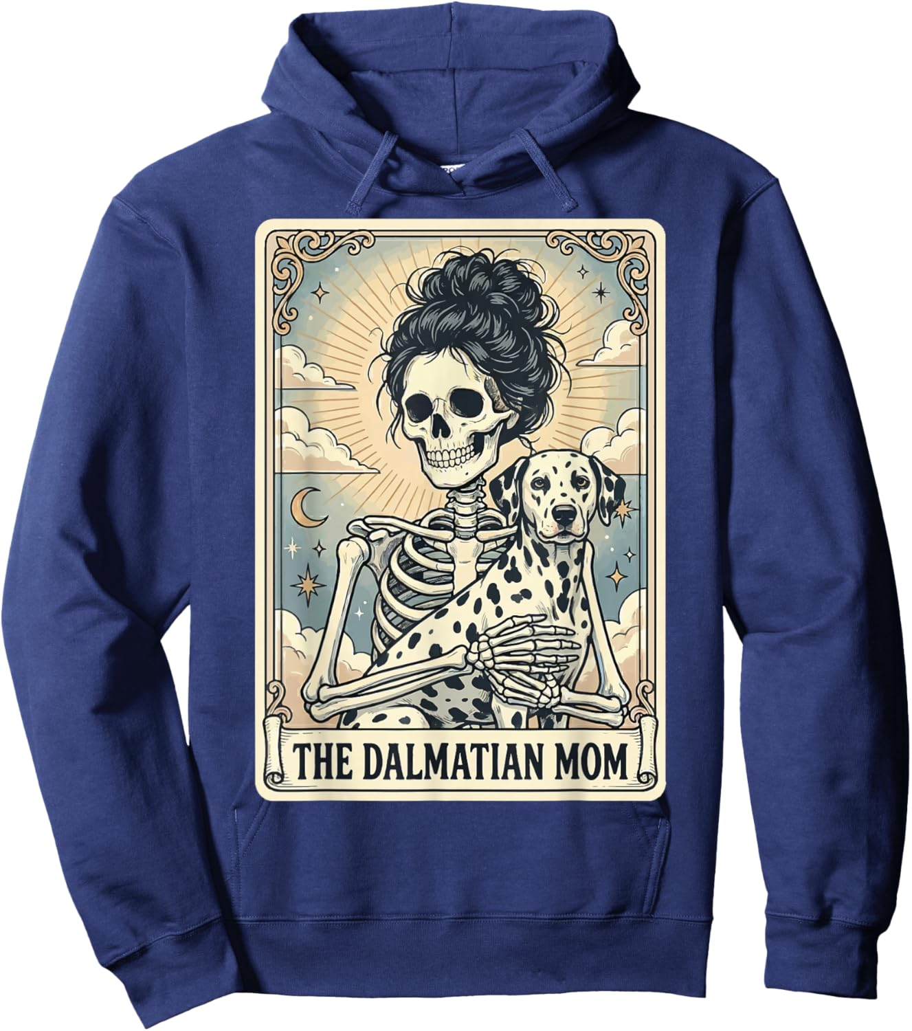 The Dalmatian Mom Tarot Card Hoodie - Hoodie | Navy