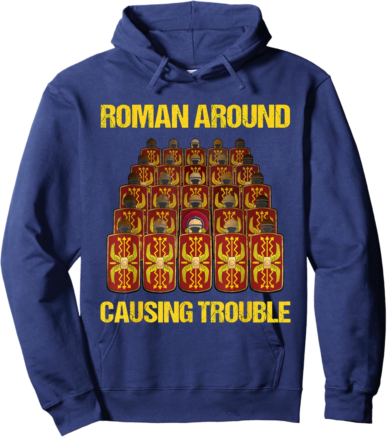 Roman Legions Funny Roman Empire Hoodie - Hoodie | Navy