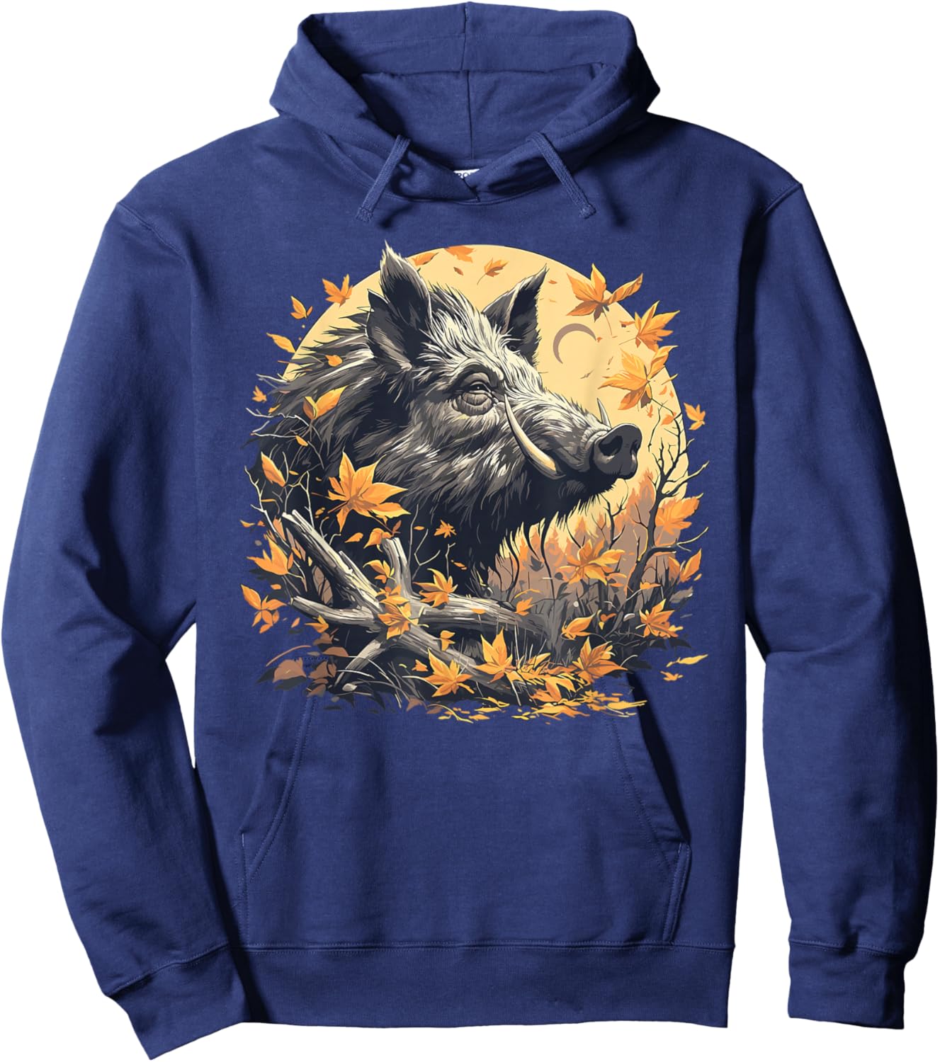 T-Shirt Hoodie - Hoodie | Navy