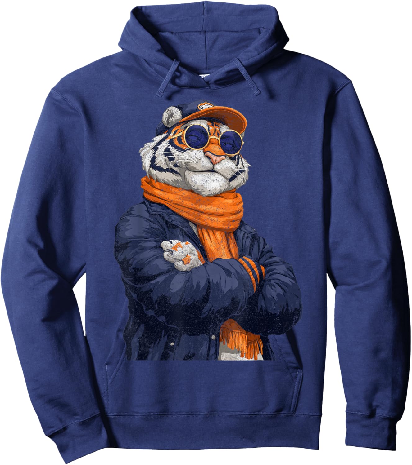 Tiger Lover Hoodie - Hoodie | Navy