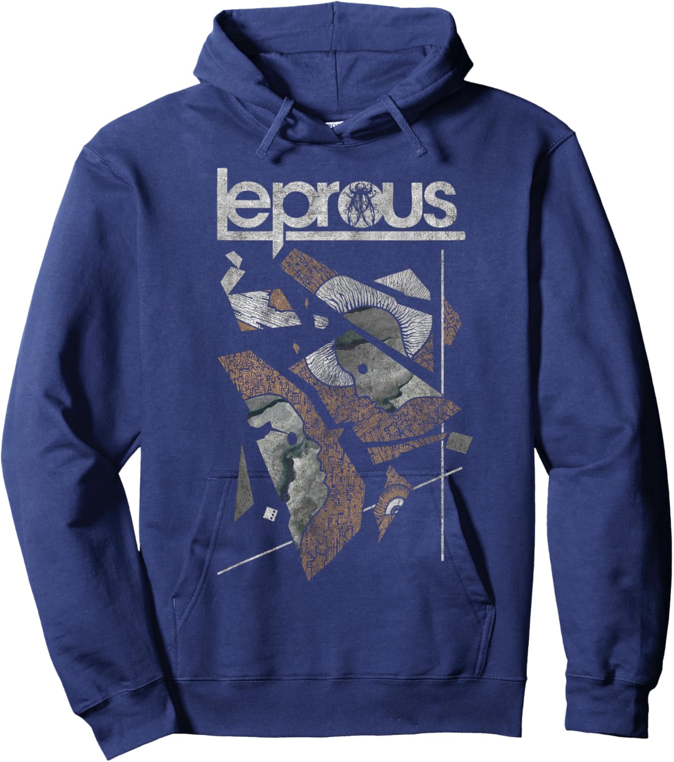 Leprous - 'Broken' Hoodie - Hoodie | Navy