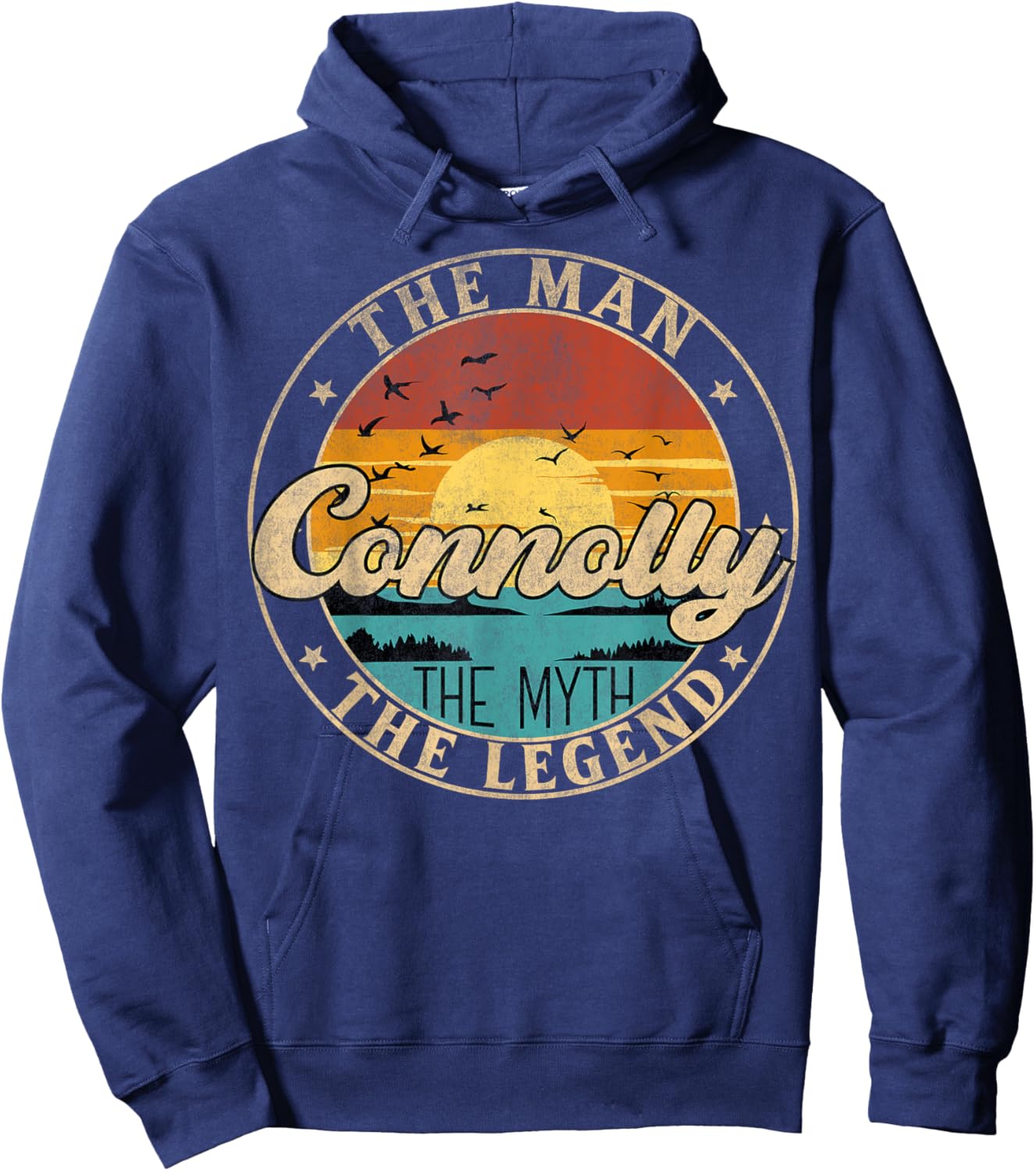 CONNOLLY The Man The Myth The Legend First Name Hoodie - Hoodie | Navy