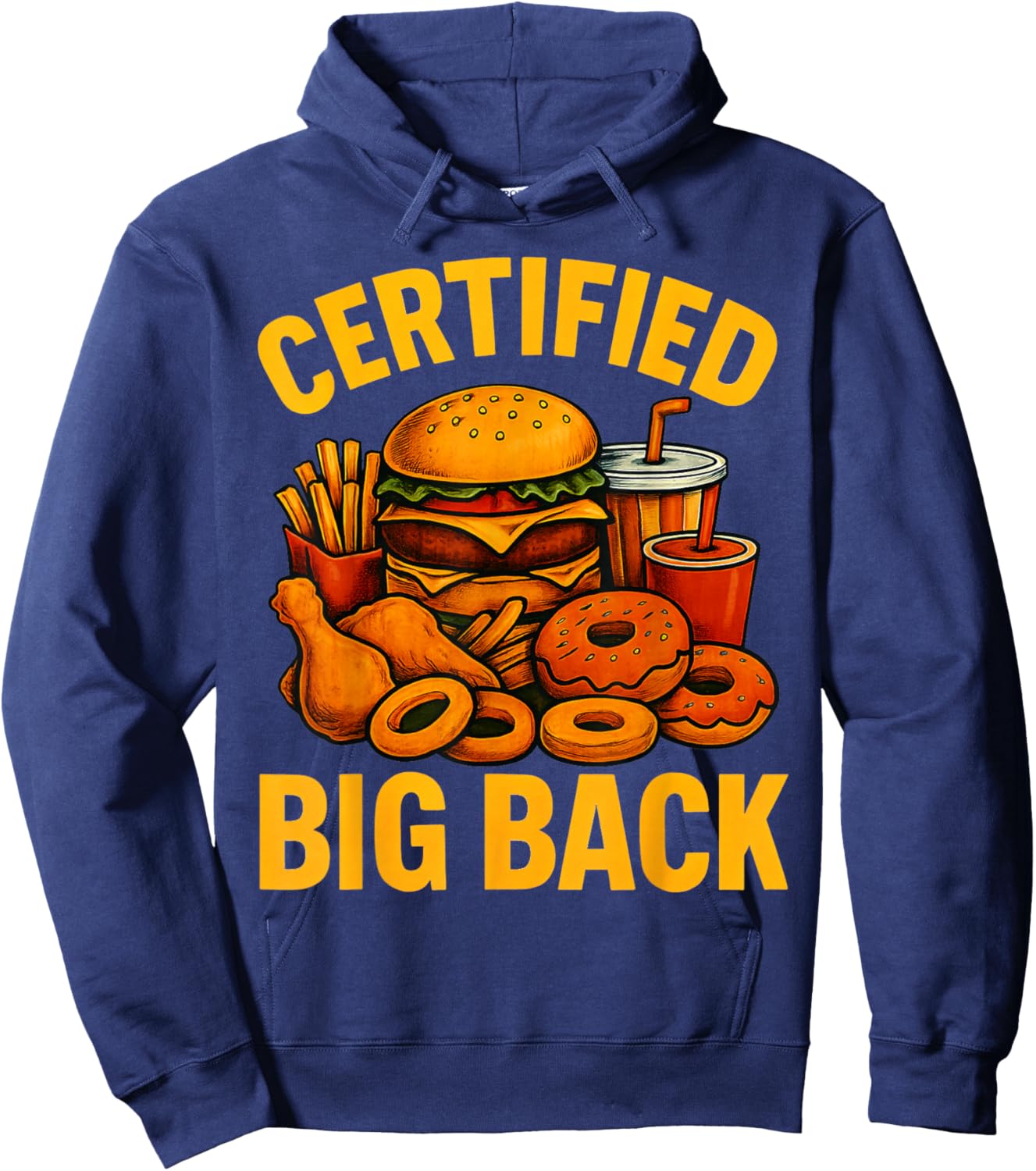 Certified Big Back Hoodie - Hoodie | Navy