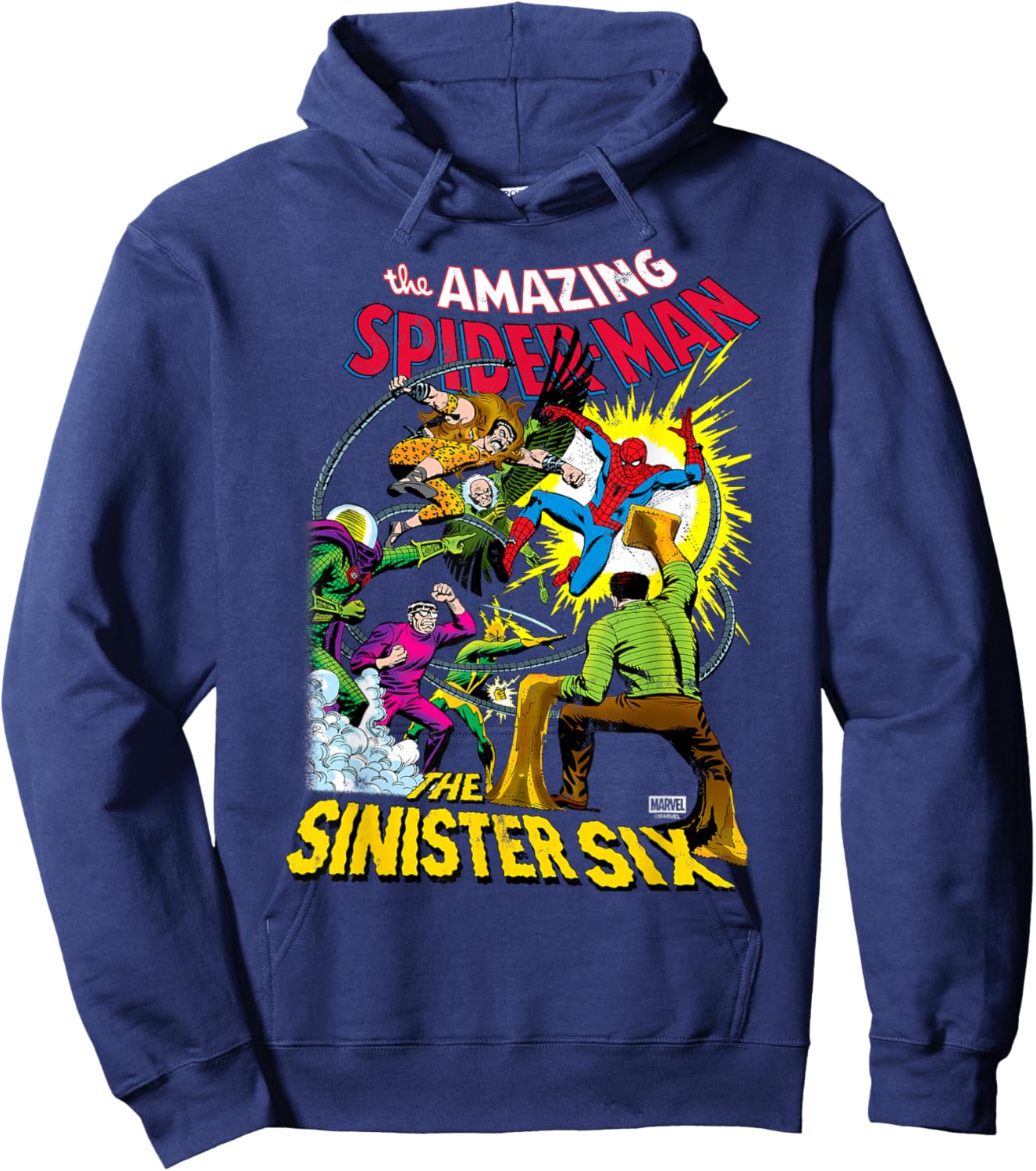 Spiderman - The Sinister Six Hoodie - Hoodie | Navy