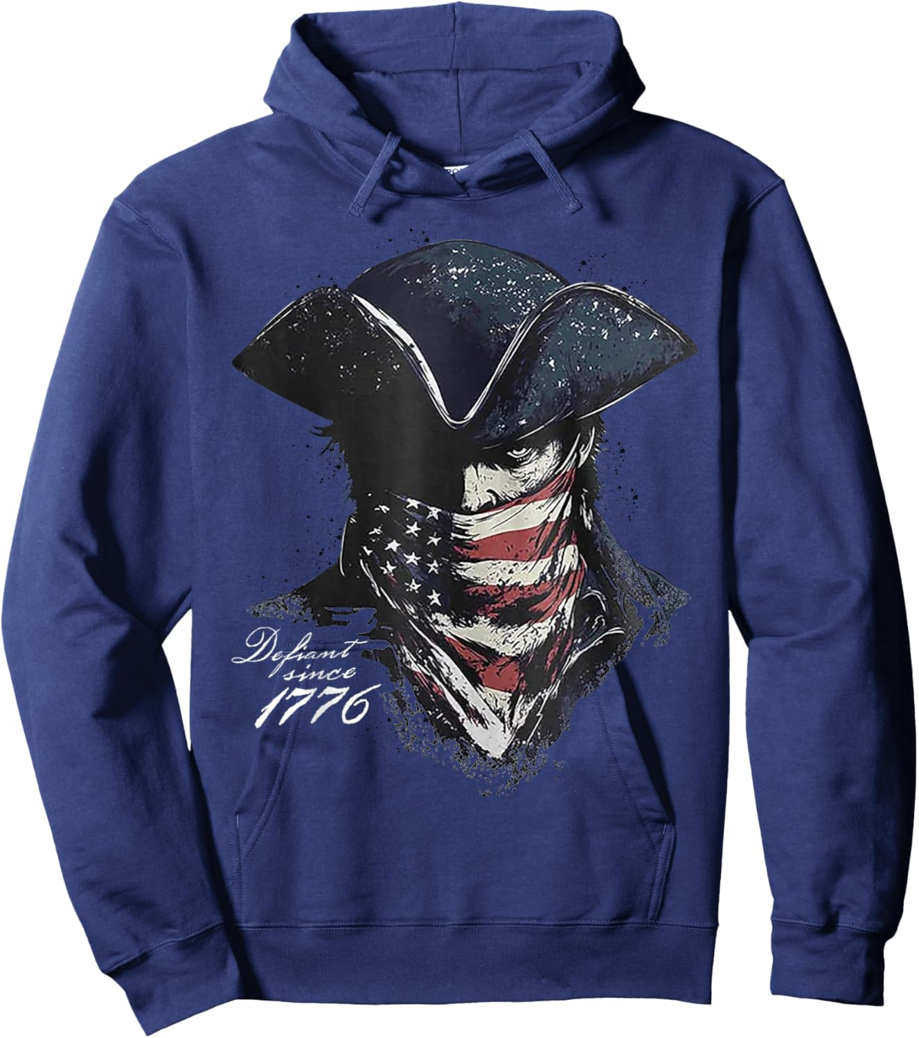 Defiant Since 1776 Hoodie - Hoodie | Navy