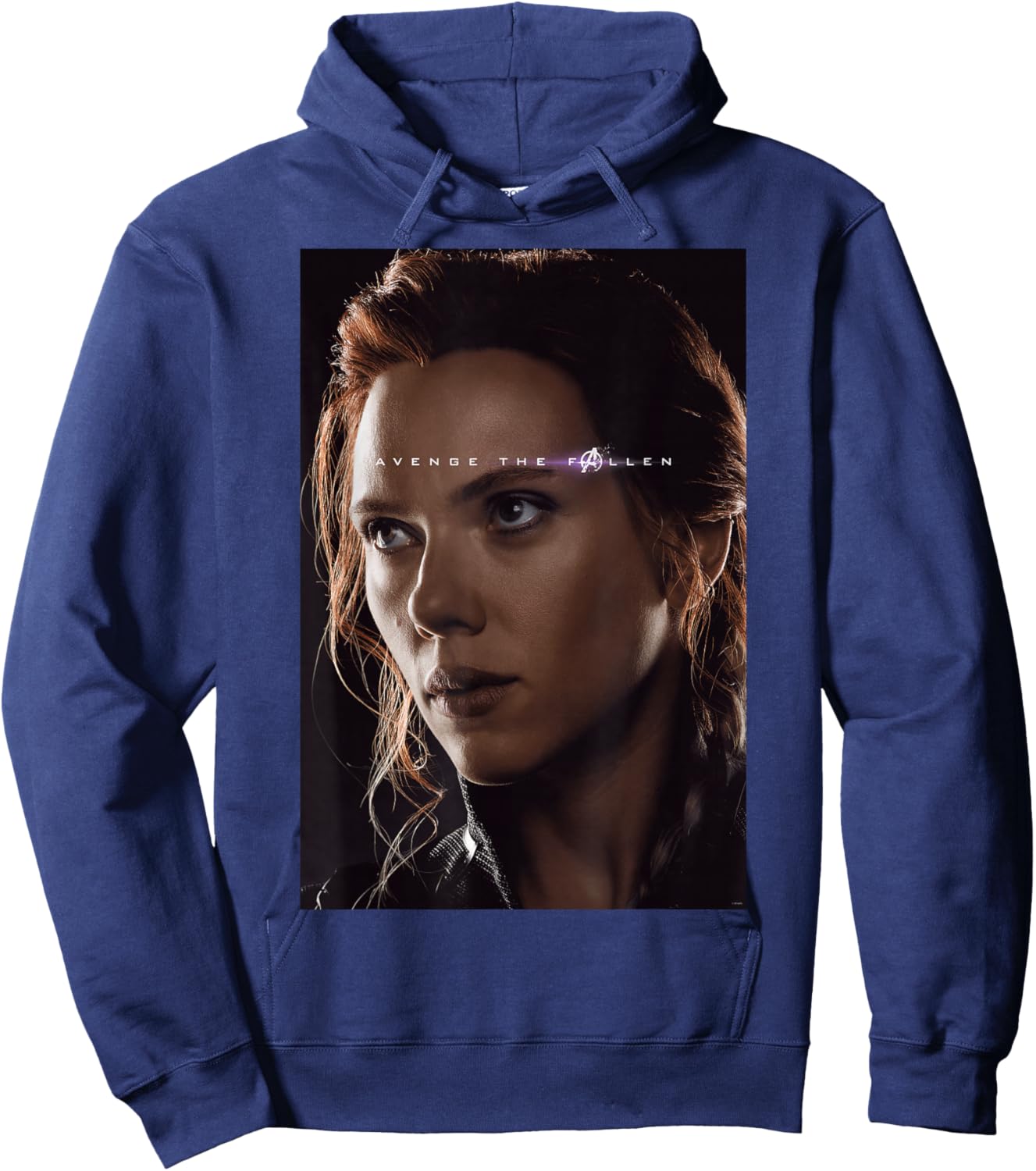 Marvel Avengers: Endgame Black Widow Poster Hoodie - Hoodie | Navy