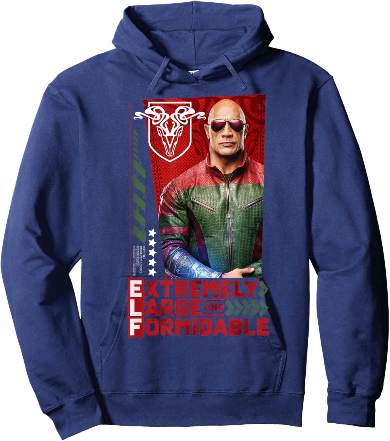 Red One - Extremely Large and Formidable Hoodie - Hoodie | Navy