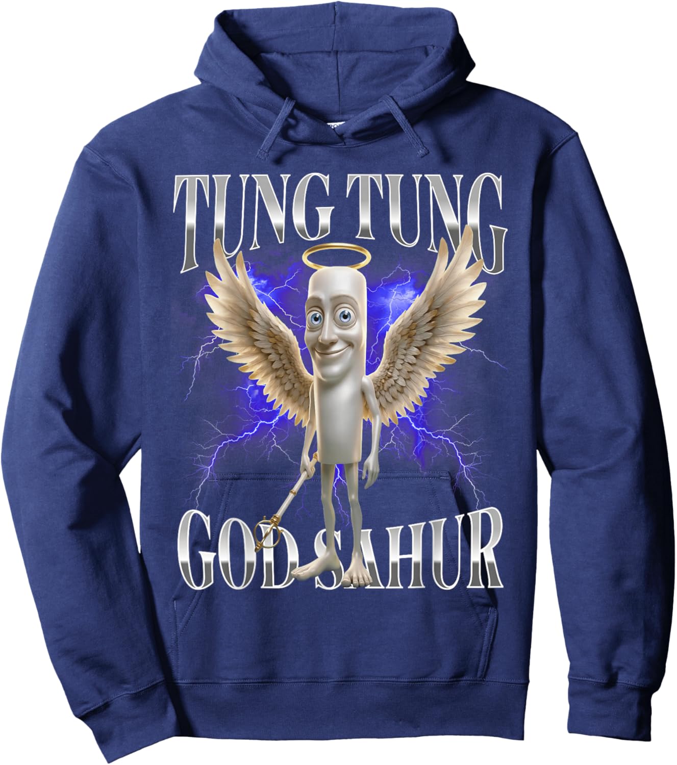 T-Shirt Hoodie - Hoodie | Navy