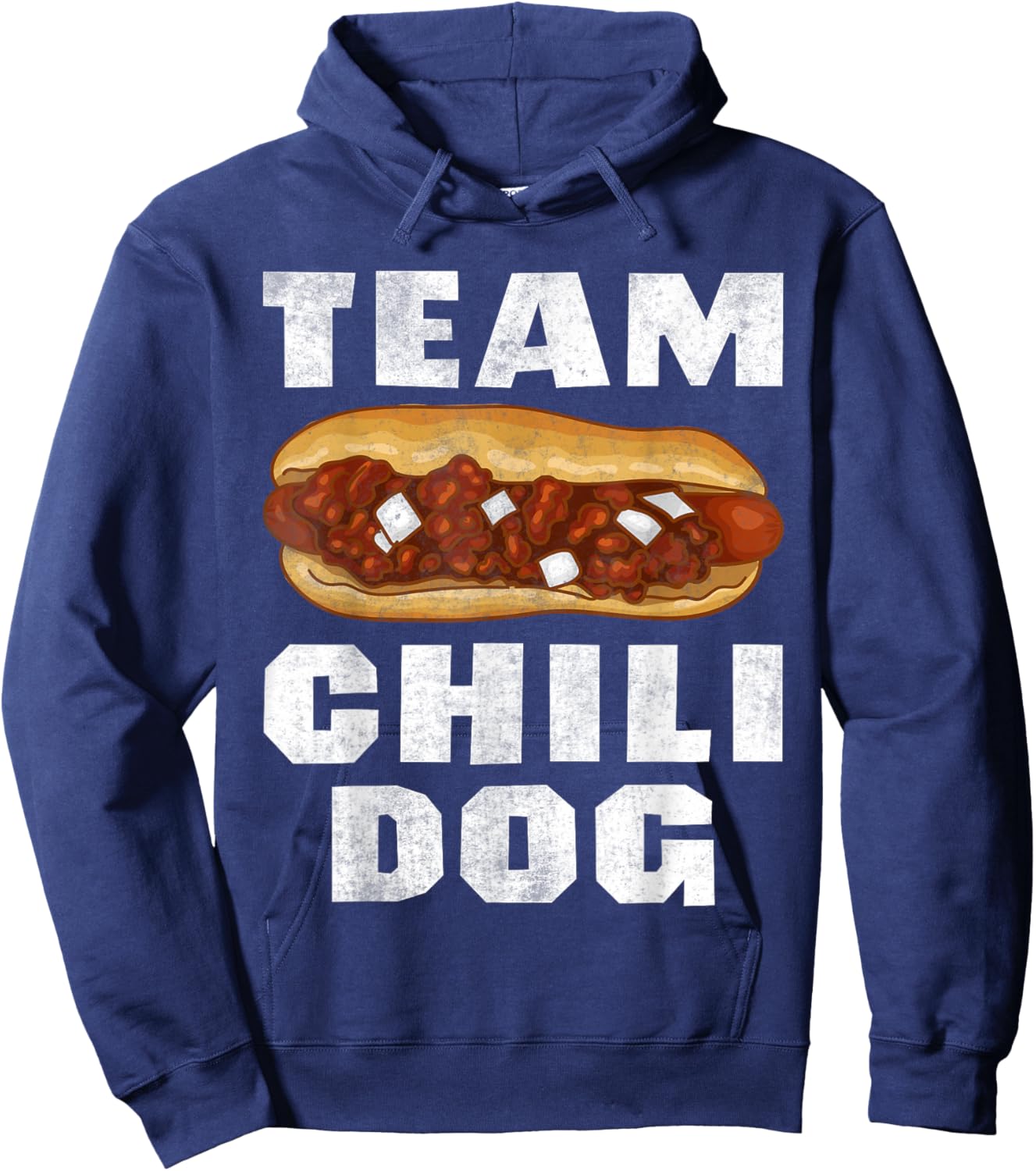 Food Truck Chili Con Carne Chili Dog Hoodie - Hoodie | Navy
