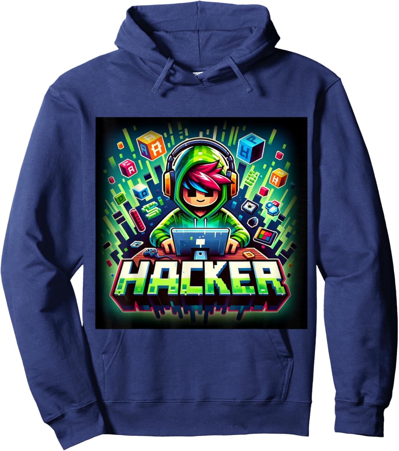 Kid Hacker , Future Tech Engineer Hoodie - Hoodie | Navy