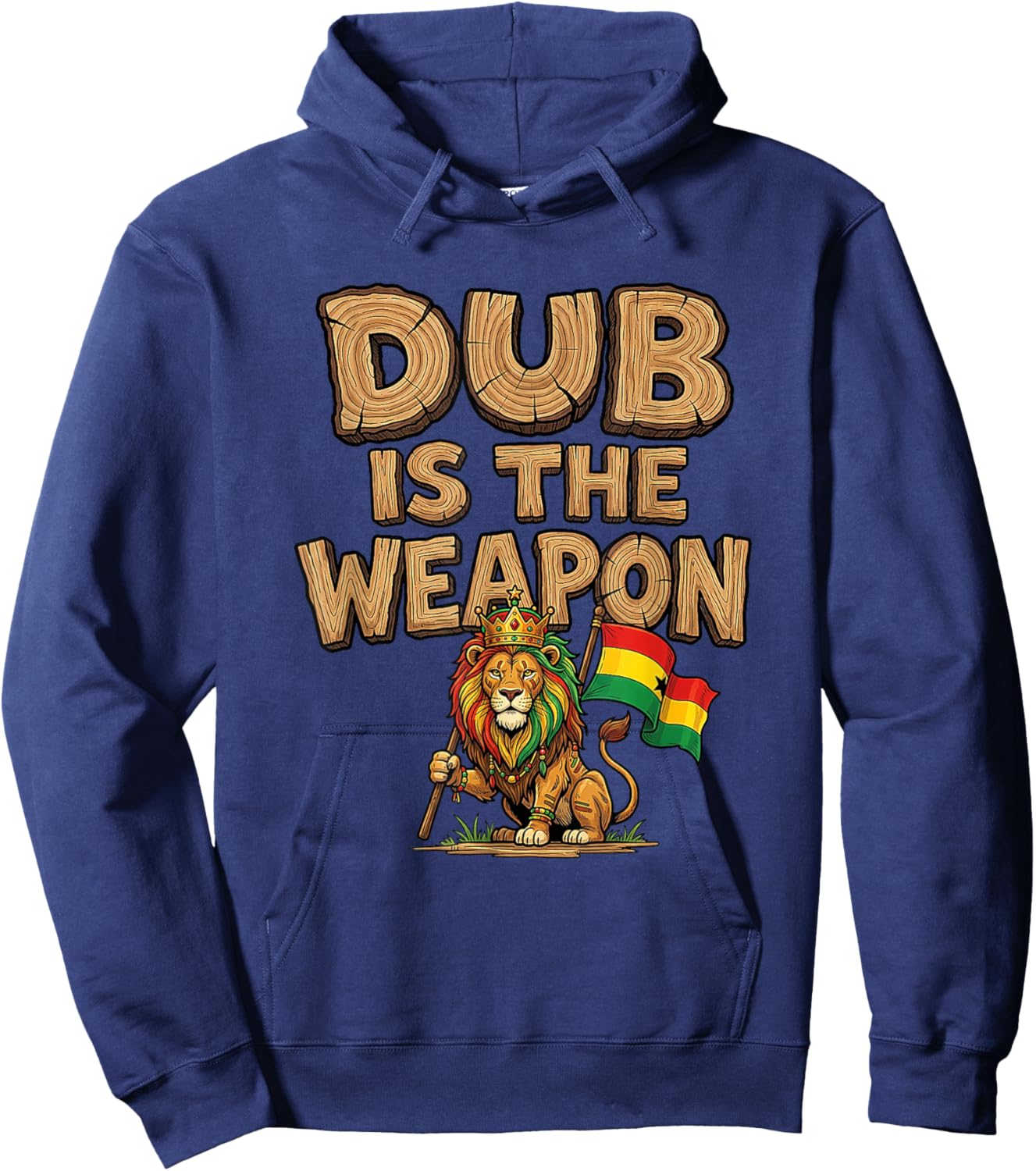 Arme Dub Reggae Hoodie - Hoodie | Navy