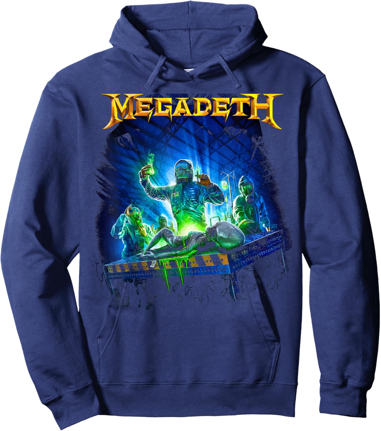 Alien Blood Hoodie - Hoodie | Navy