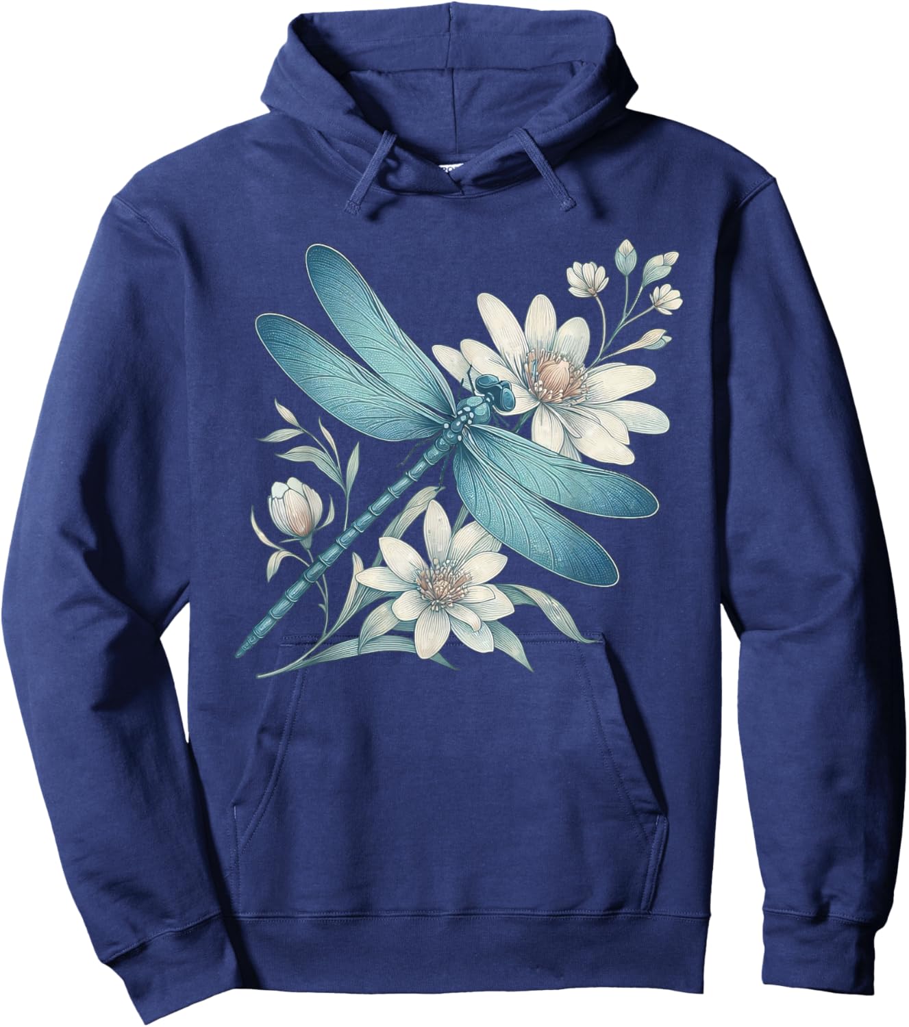 Dragonfly Casual Summer Women Hoodie - Hoodie | Navy