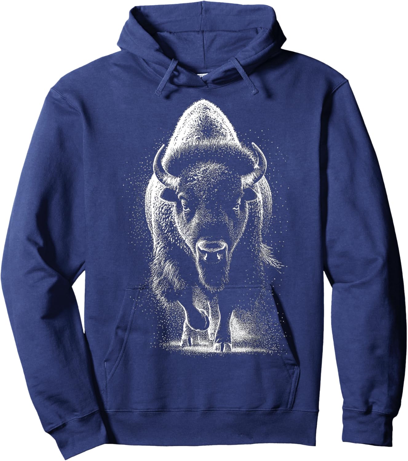 Bison Hoodie - Hoodie | Navy