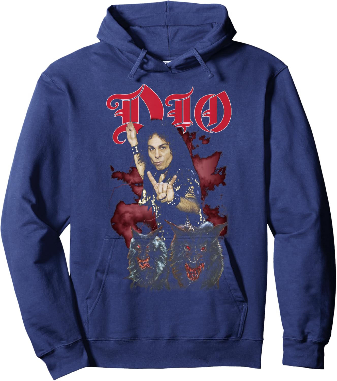 Dio Wolves Photo Hoodie - Hoodie | Navy