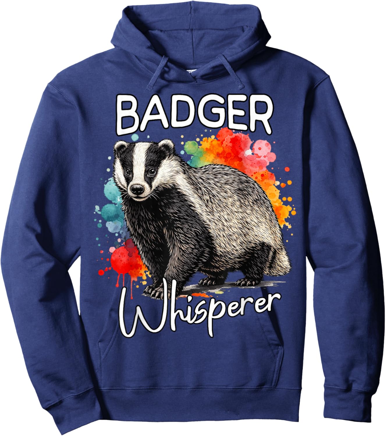 Badger Whisperer Hoodie - Hoodie | Navy
