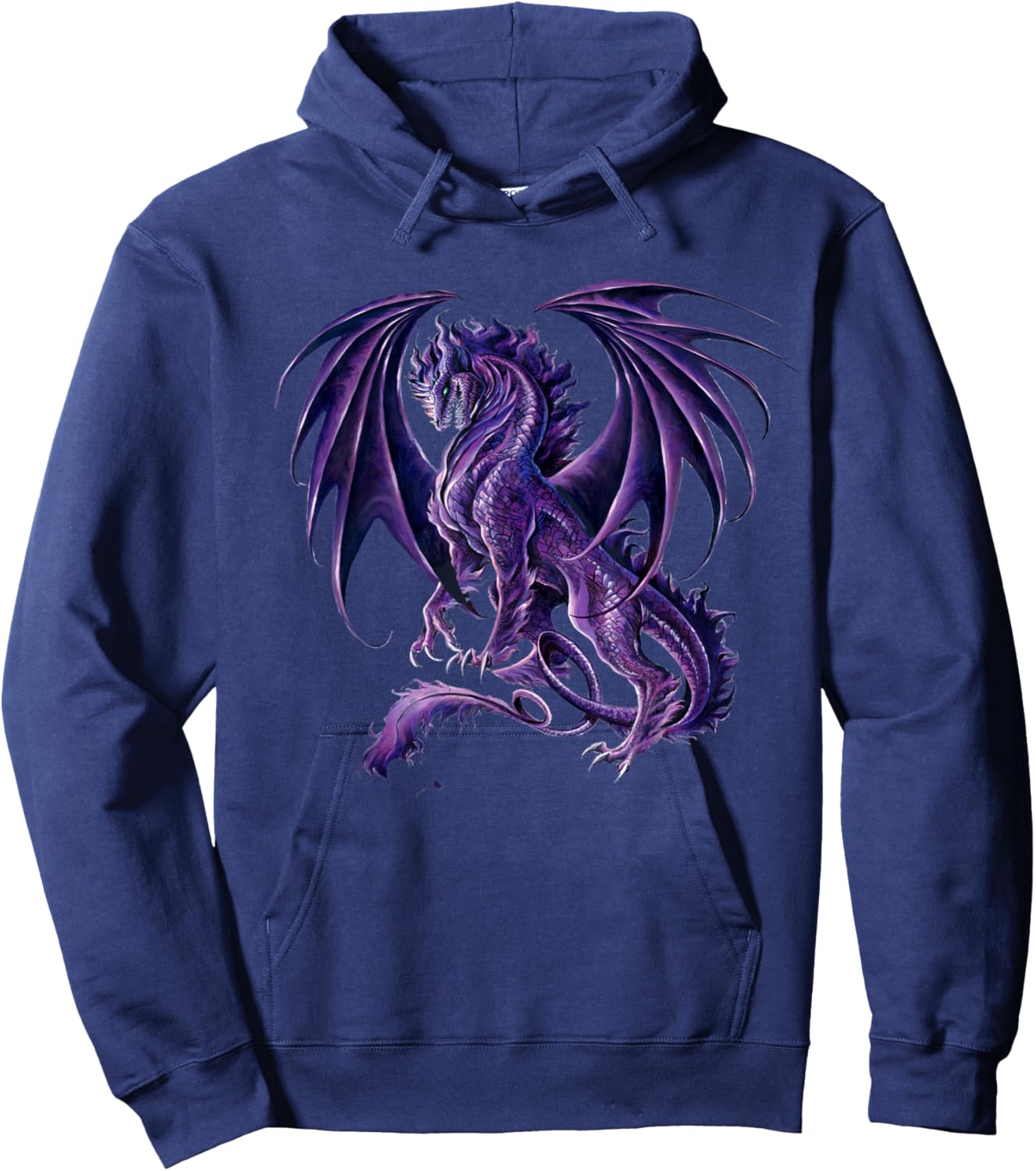 Ruth Thompson Art, Dragon Draco Hoodie - Hoodie | Navy