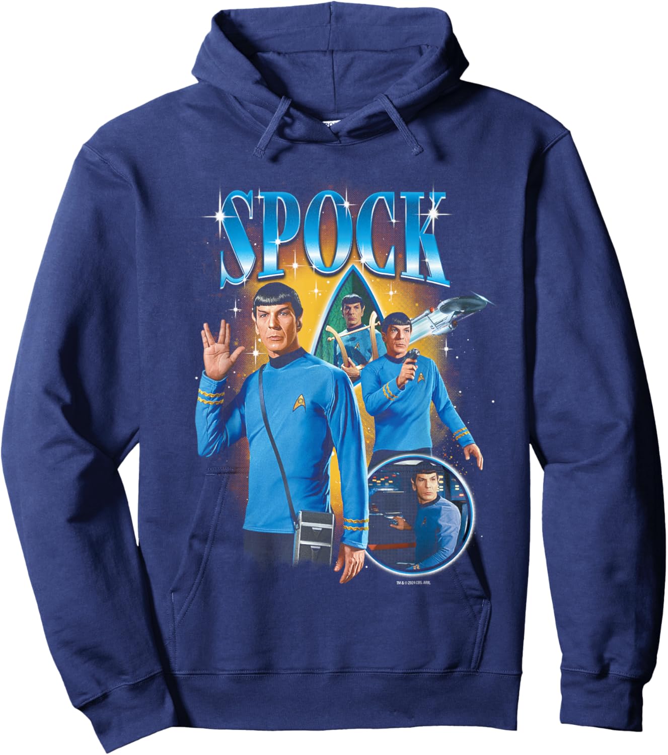 Star Trek: The Original Series Spock Heartthrob Hoodie - Hoodie | Navy