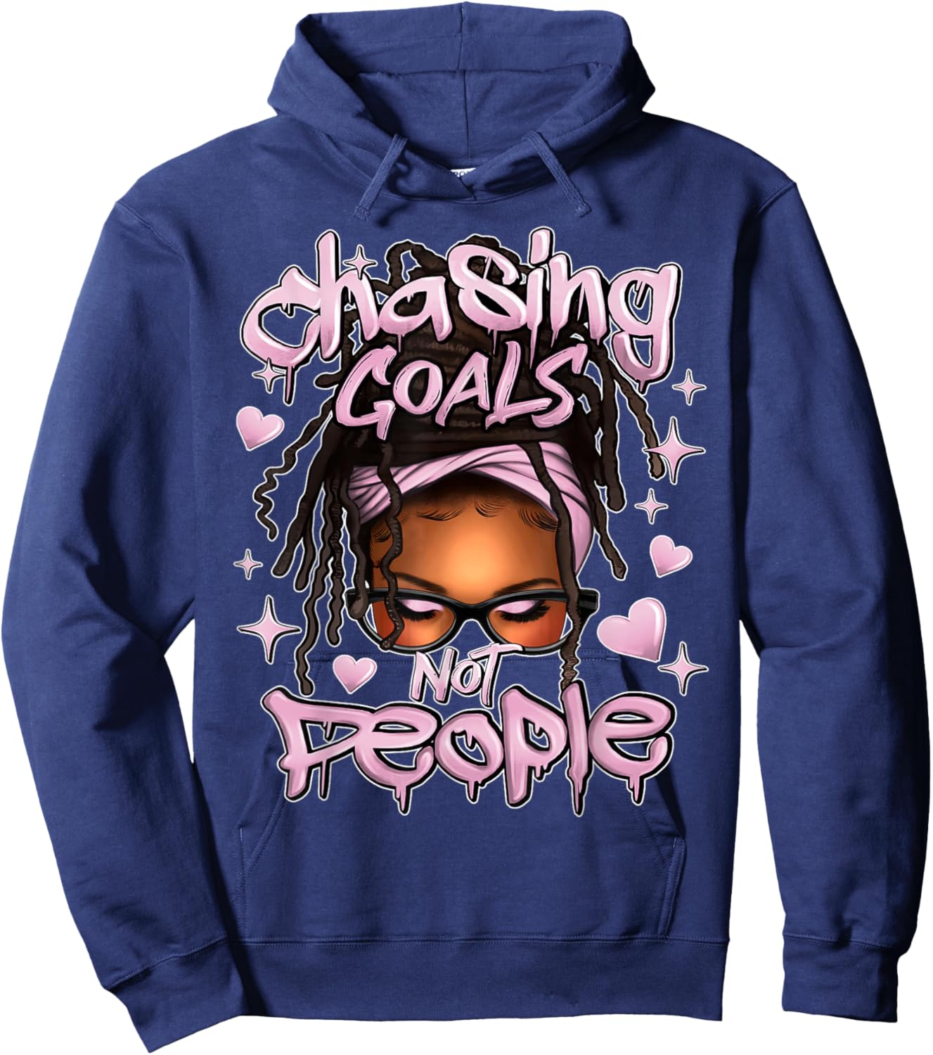 Chasing Girl Orchid 4s Matching Women Hoodie - Hoodie | Navy