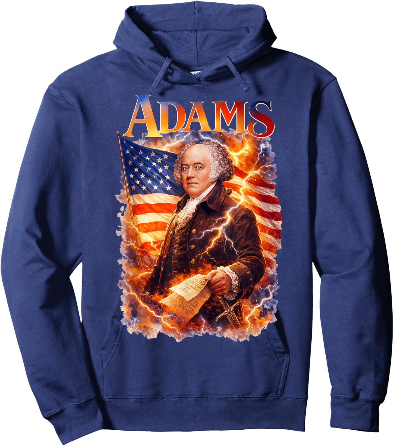 John Adams Hoodie - Hoodie | Navy