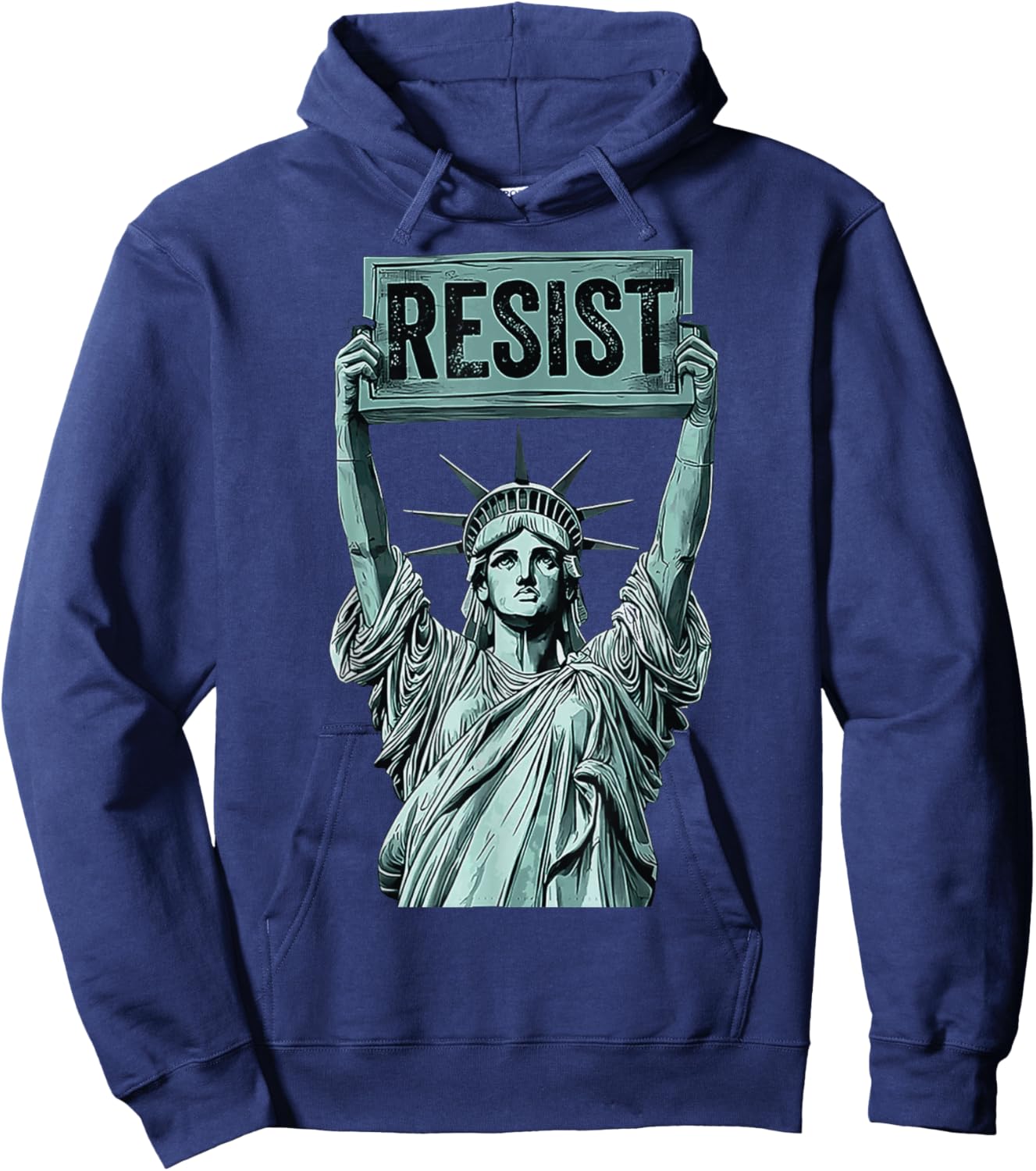 Resist Hoodie - Hoodie | Navy