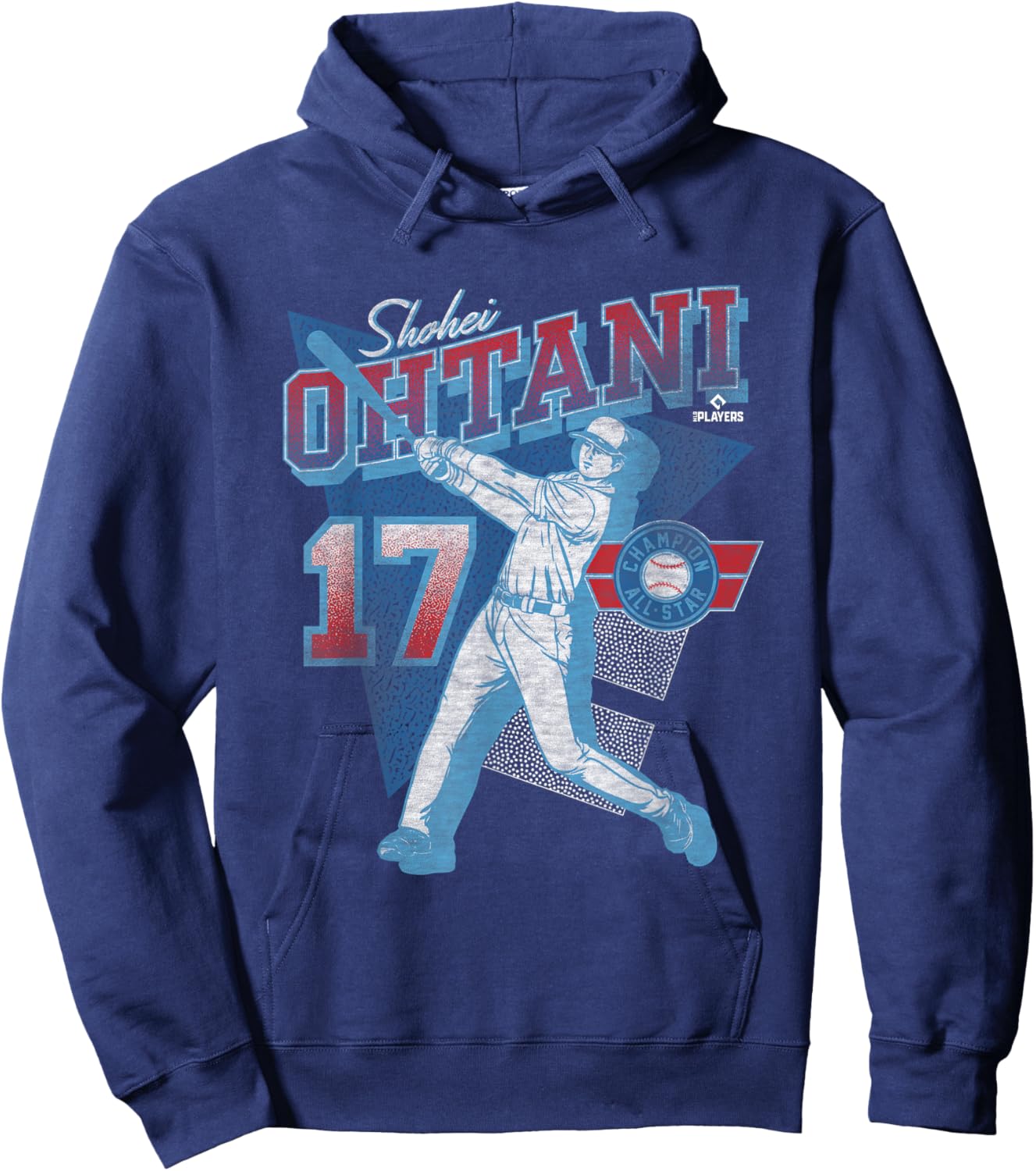 Shohei Ohtani NLCS Game 4 MLB Players #17 Hoodie - Hoodie | Navy