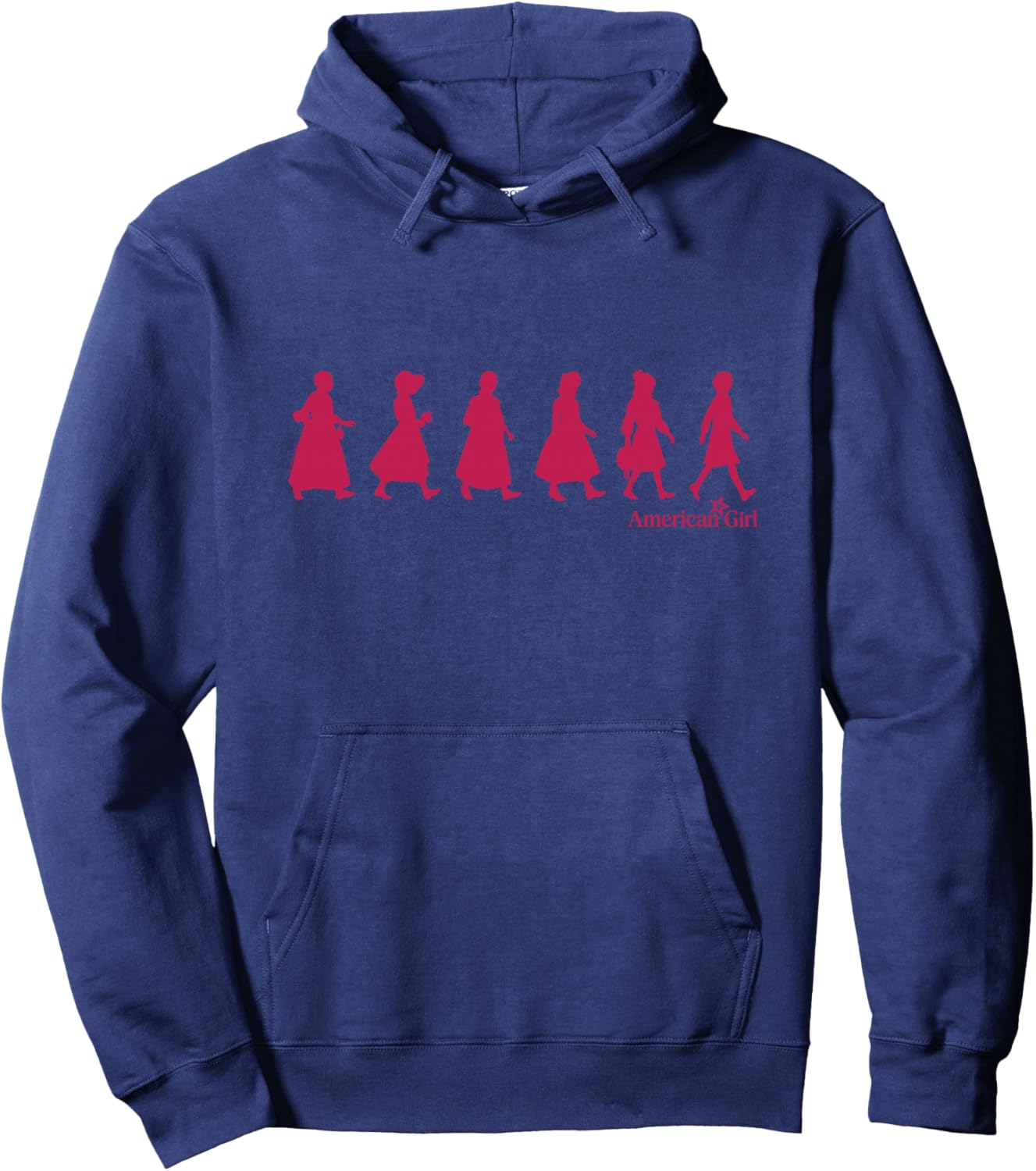 American Girl - Historical Silhouettes Hoodie - Hoodie | Navy