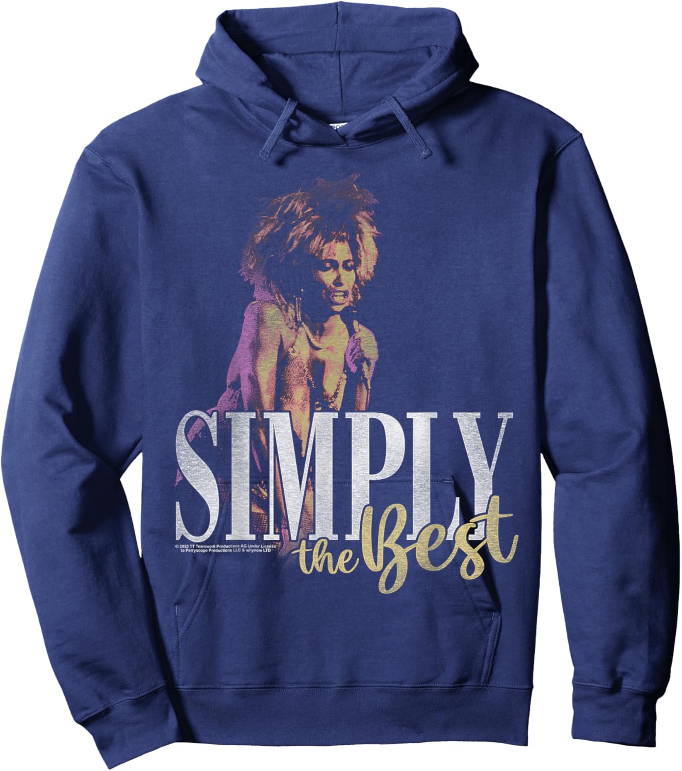 Tina Turner Simply The Best Hoodie - Hoodie | Navy
