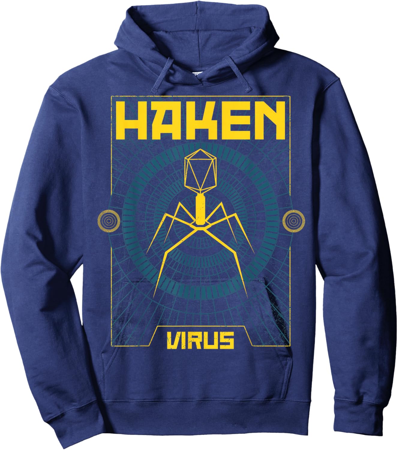 Haken Virus Hoodie - Hoodie | Navy