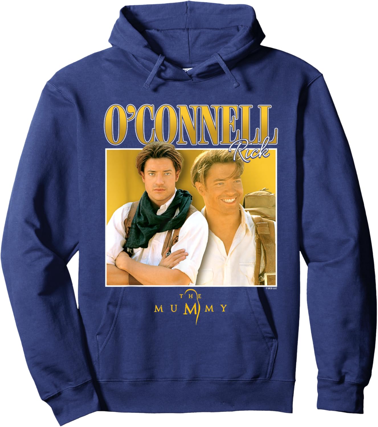 The Mummy Rick O'Connell Focus Box Up Hoodie - Hoodie | Navy