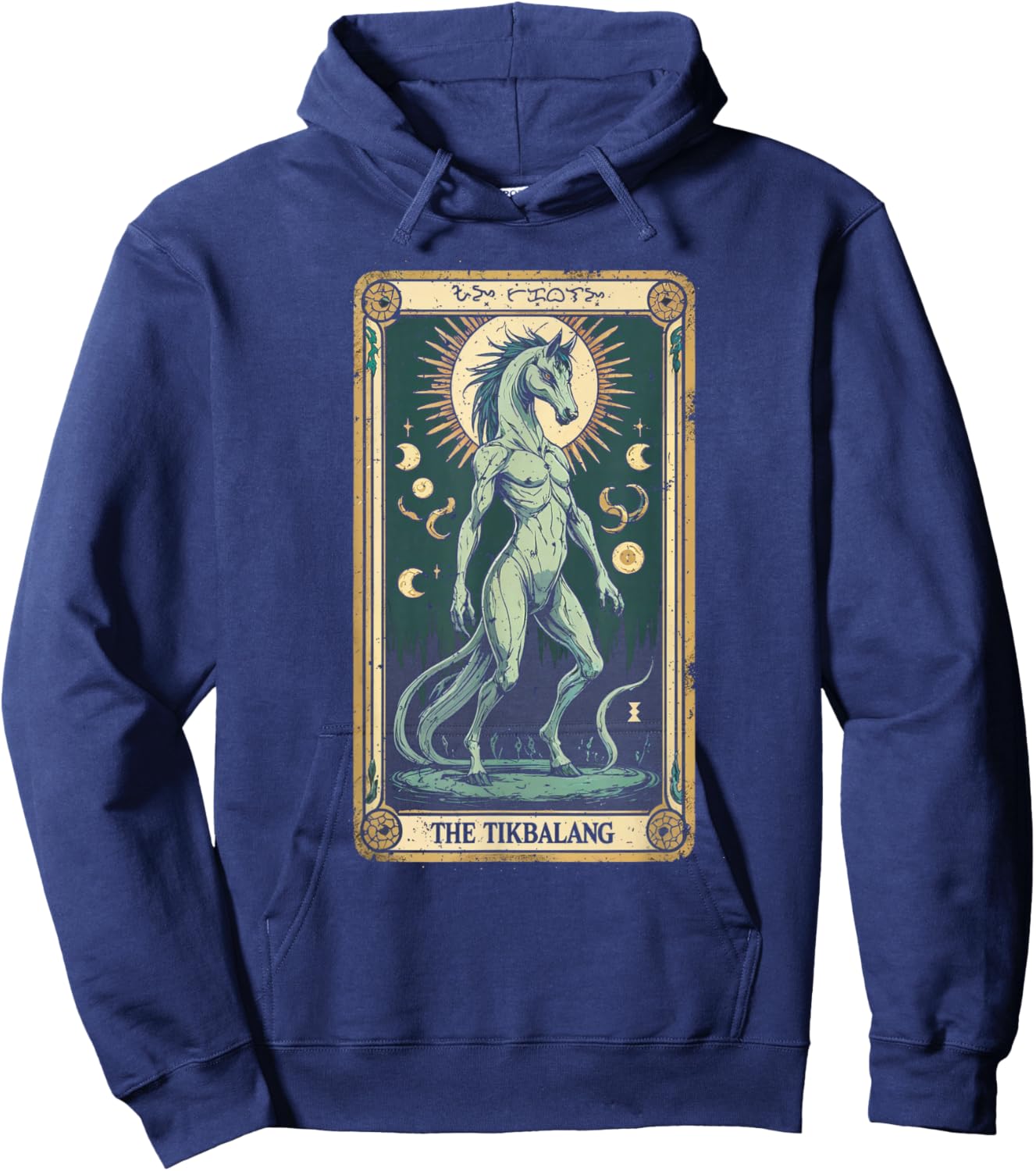 The Tikbalang Creature Mythological Creatures Hoodie - Hoodie | Navy