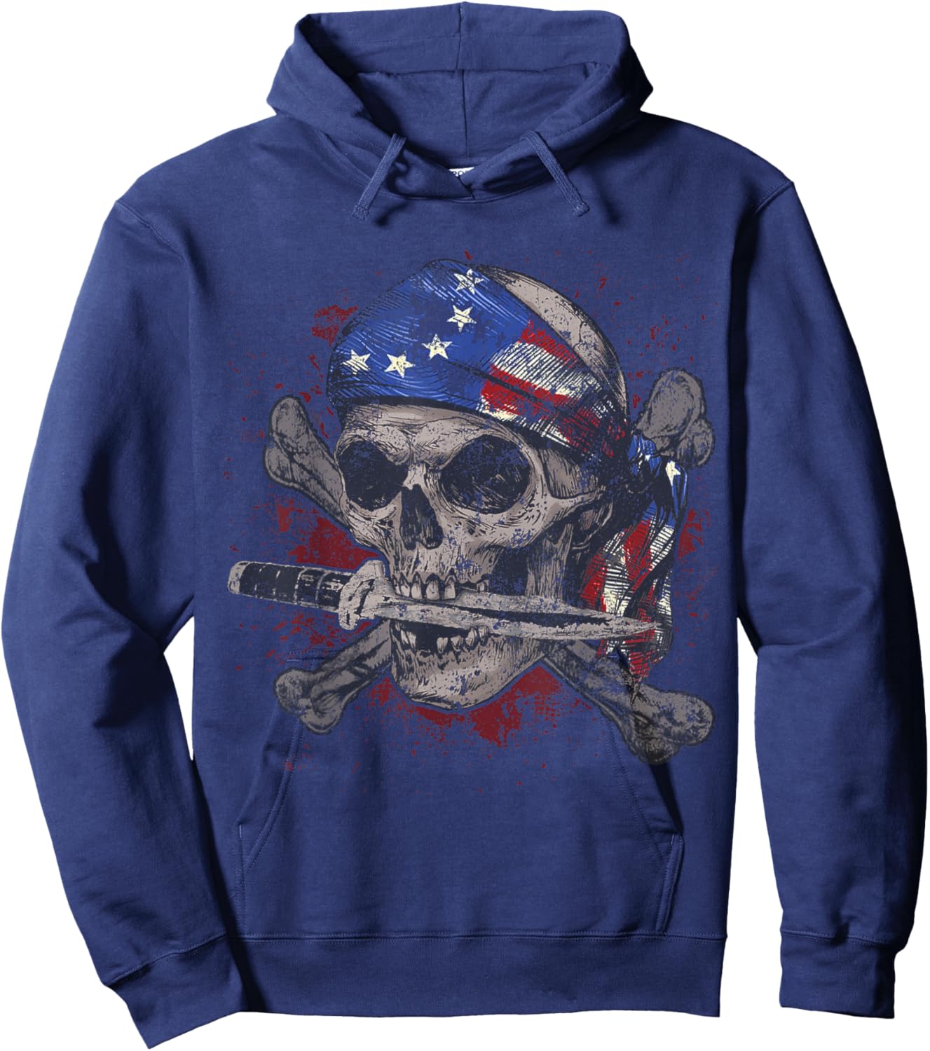 Hoist The Black Flag 2.0 Hoodie - Hoodie | Navy