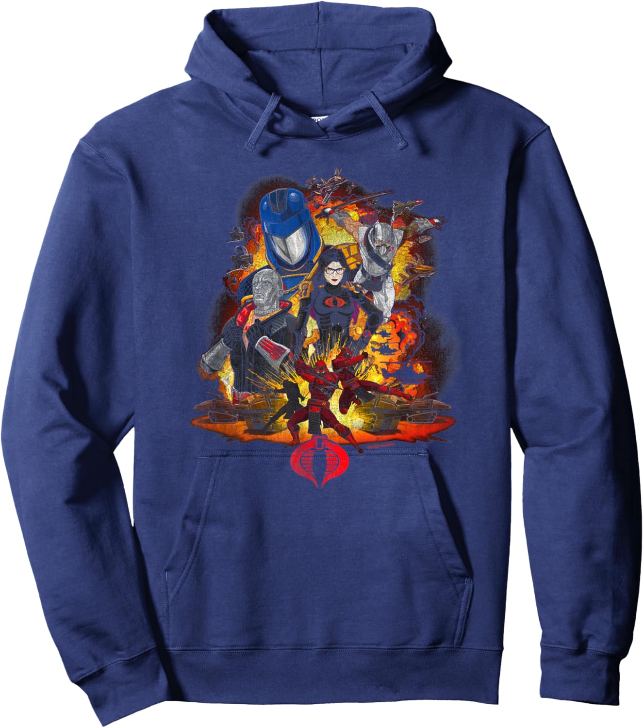G.I. Joe Cobra Enemy Group Hoodie - Hoodie | Navy