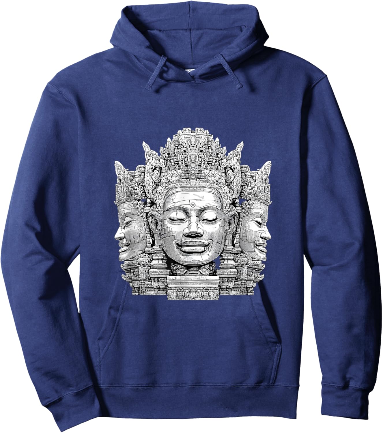 Angkor Wat Cambodia - Explore Ancient Temples Hoodie - Hoodie | Navy