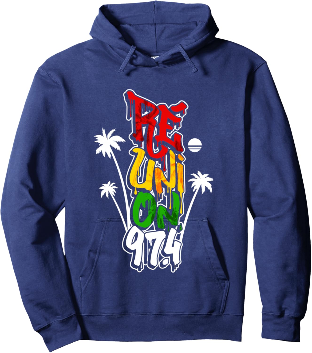 Meeting 974 - Tags C25 S Rasta Hoodie - Hoodie | Navy
