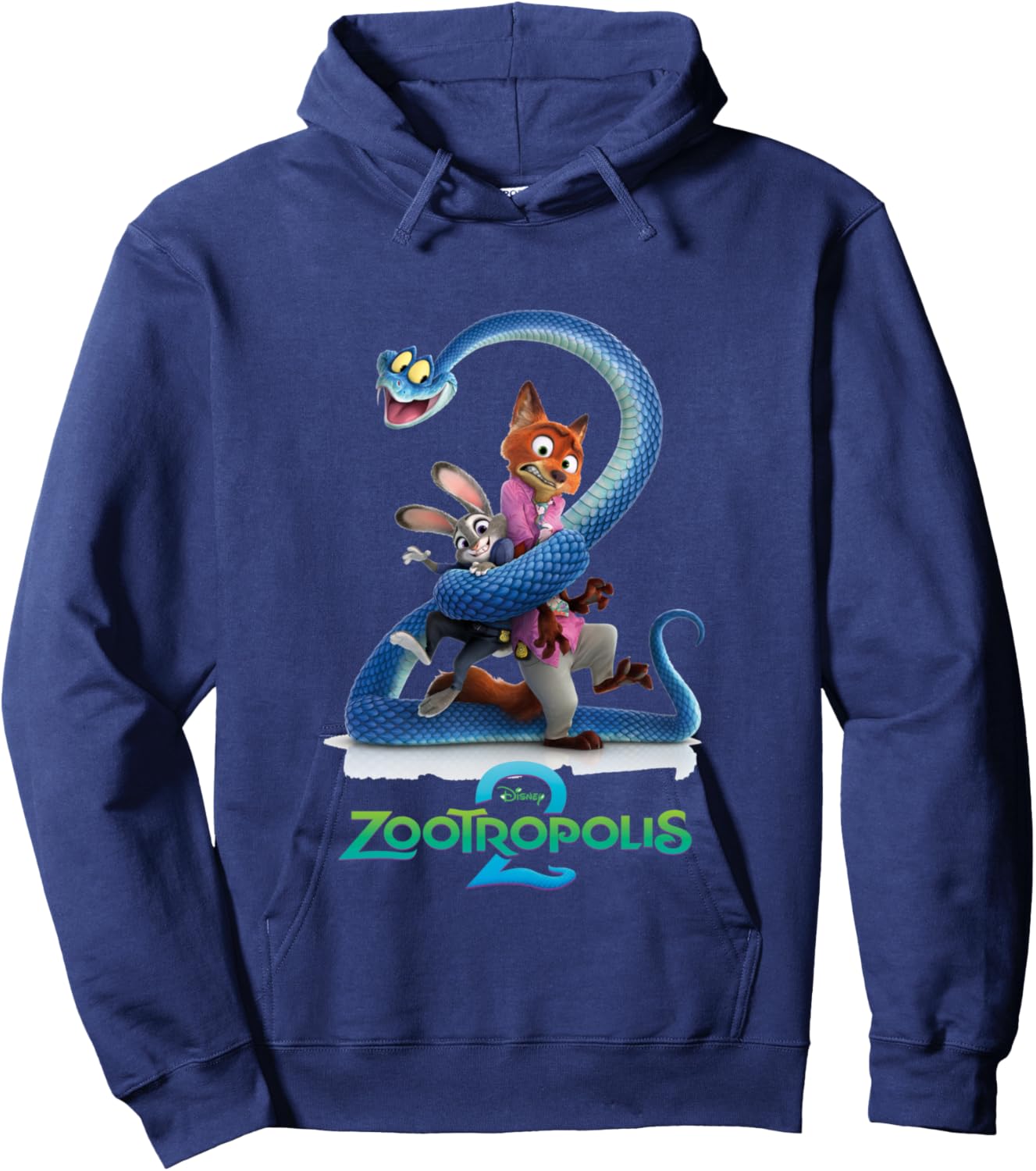 Zootopia Poster Hoodie - Hoodie | Navy