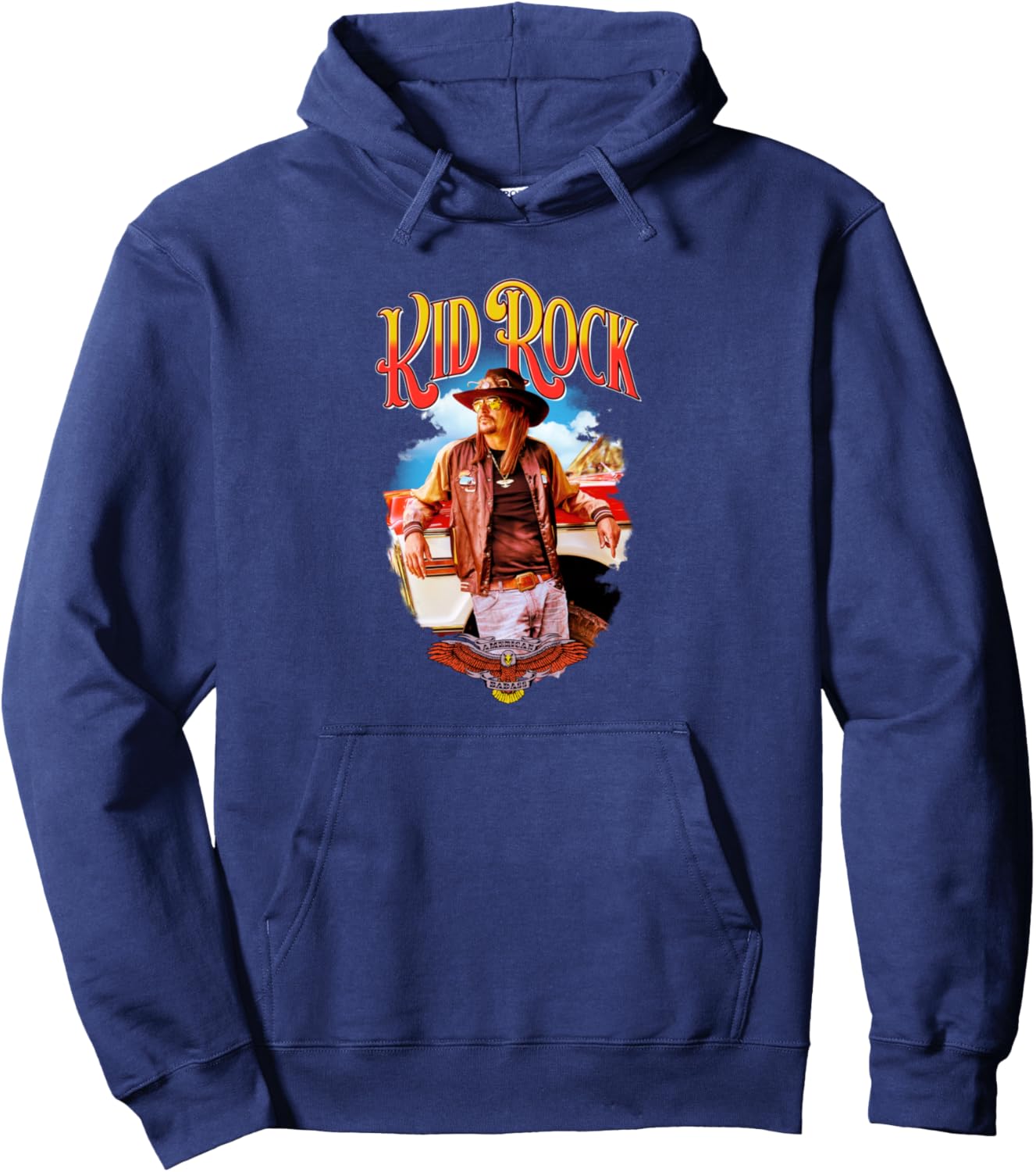 Kid Rock Mean Lean Hoodie - Hoodie | Navy
