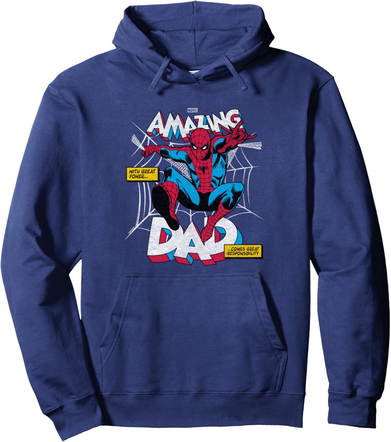 Spider-Man - Amazing Dad Hoodie - Hoodie | Navy
