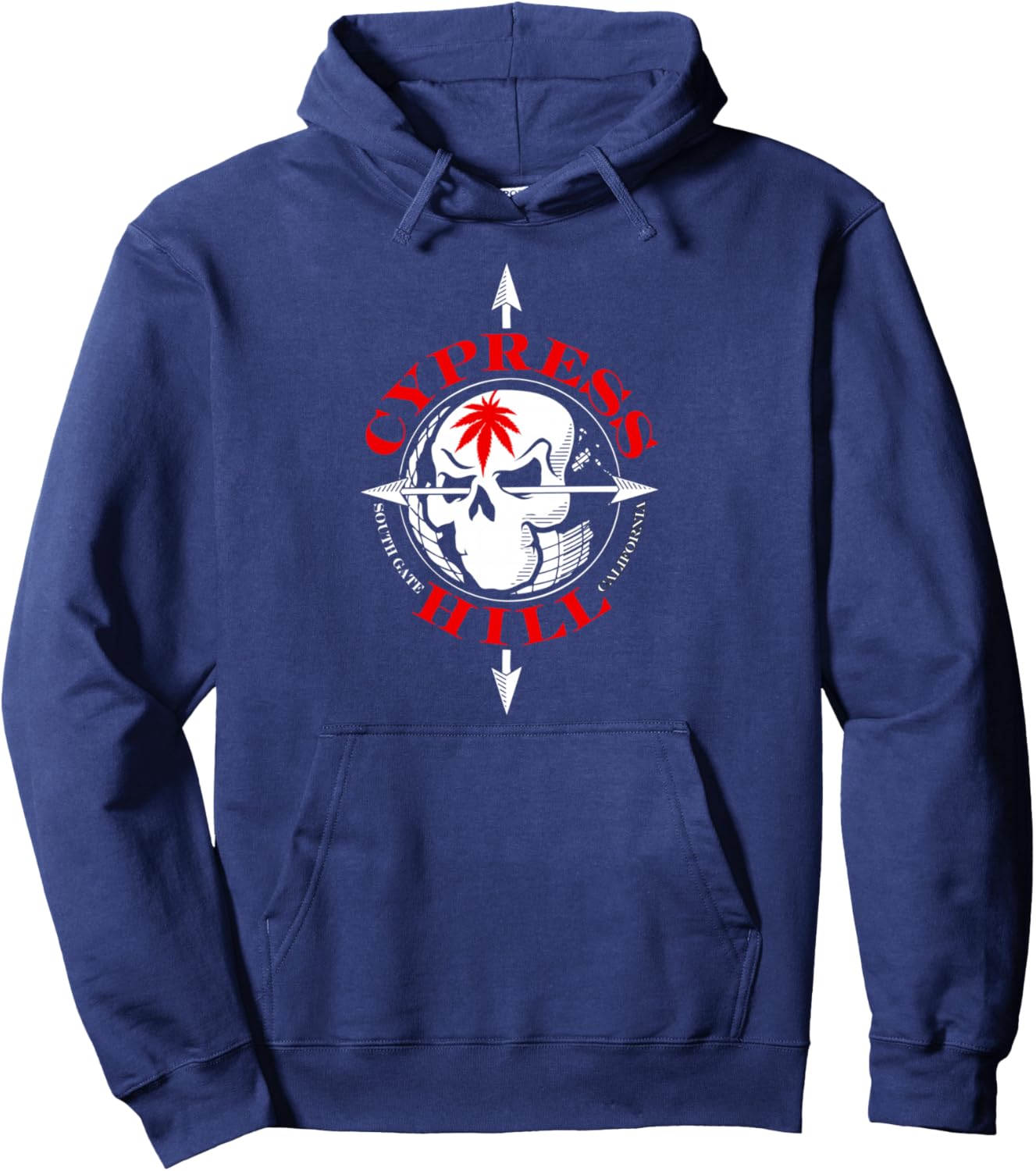 Cypress Hill Skull Hoodie - Hoodie | Navy