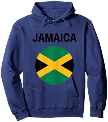 Jamaica Flag Modern Hoodie - Hoodie | Navy