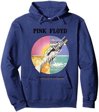 Pink Floyd Wish You were Here Classic Album Hoodie - Hoodie | Navy
