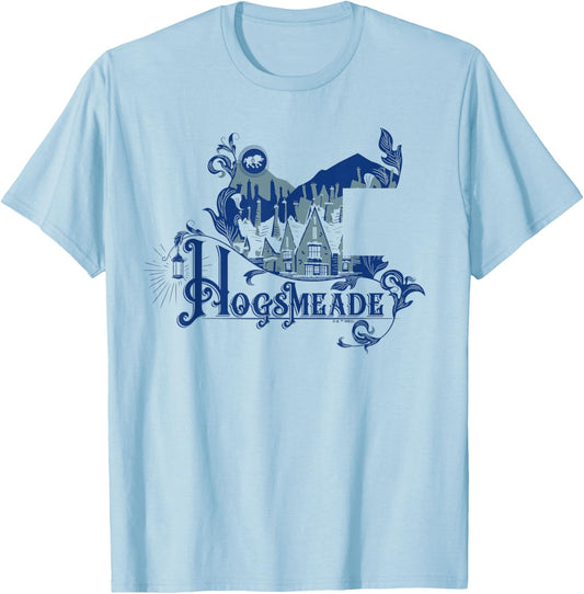 Harry Potter Hogsmeade T-Shirt - T-Shirt | Light Blue