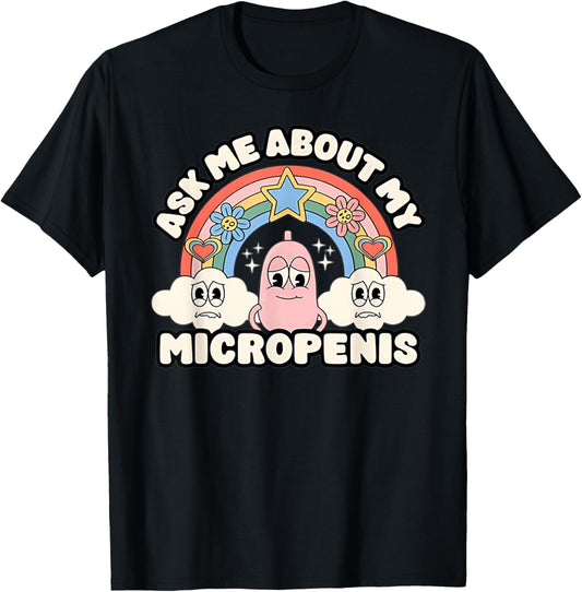 Funny Inappropriate Embarrassing Gag Meme Adult Humor Men T-Shirt - T-Shirt | Black
