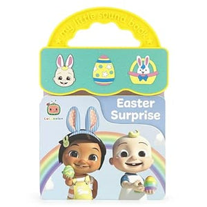 CoComelon Easter Surprise - 3 Button Song Board Book for Babies and Toddlers (My Little Sound Book)