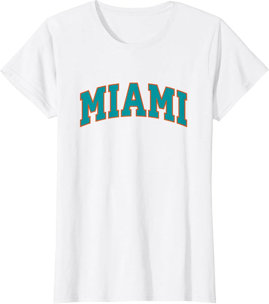 Miami - Throwback Design Print - Classic