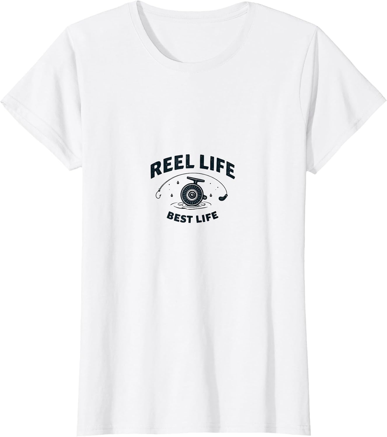 Reel Life Best Life Fishing Design