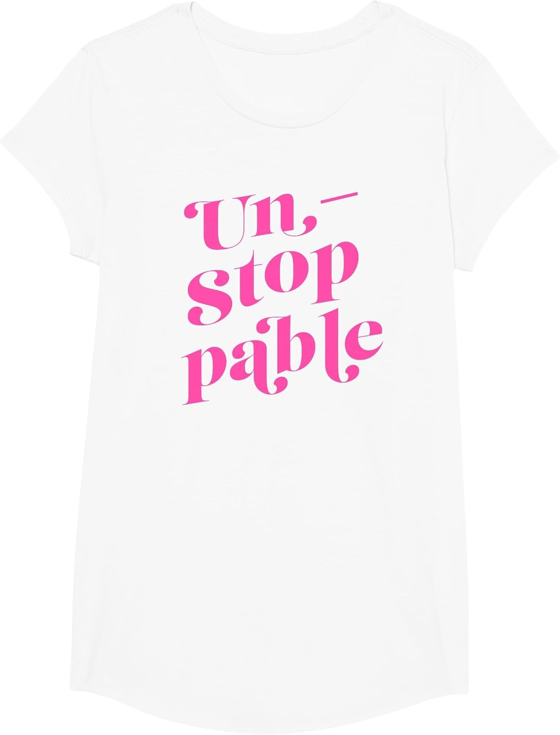 Unstoppable Text Stack Logo