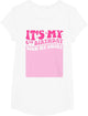 It's My 6th Birthday Girl Party Sign My Shirt Groovy Pink