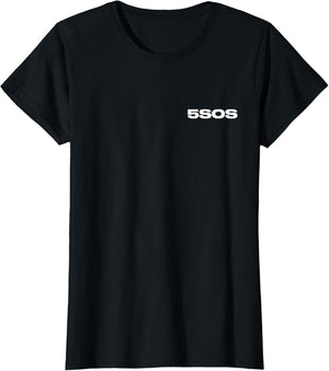 5 Seconds of Summer Logo Wildflower Back Print